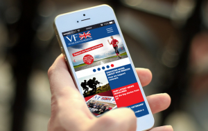 Veterans' Foundation on mobile